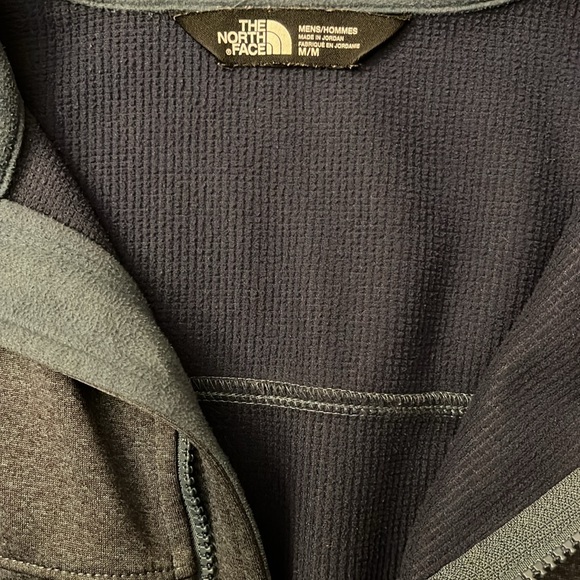 Men’s The North Face Heather Blue Windfall Jacket; Size: M - Picture 7 of 10